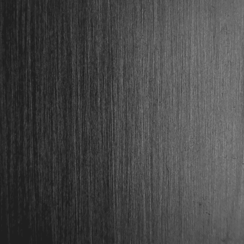 Anodized brushed black aluminum