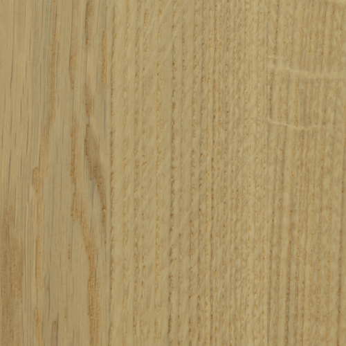 Solid oak lacquered white pigmented